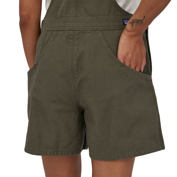 Patagonia Women's Stand Up Overalls 5" Short - Basin Green