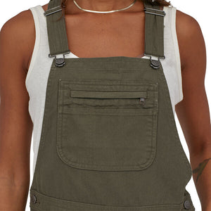 Patagonia Women's Stand Up Overalls 5" Short - Basin Green