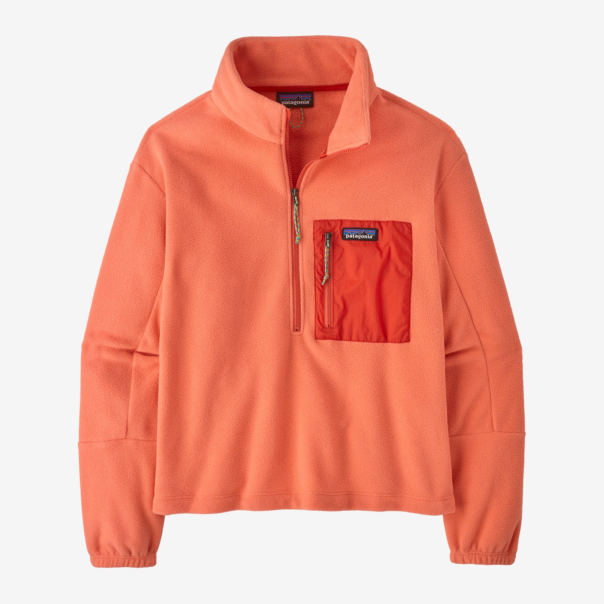 Patagonia Women's Microdini 1/2 Zip Pullover Coho Coral