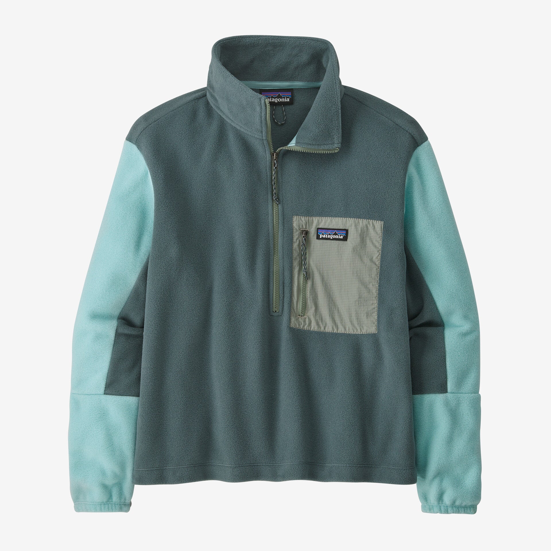 Patagonia Women s Microdini 1 2 Zip Pullover Nouveau Green Hiatus Store