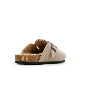 Plakton Men's 'Blog' Mule - Truffle Suede / Teddy
