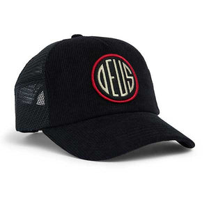 Deus Ex Machina Pill Cord Trucker Cap - Black