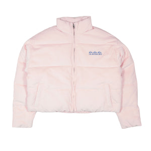 Quiksilver Women's Corduroy Cropped Jacket - Light Pink
