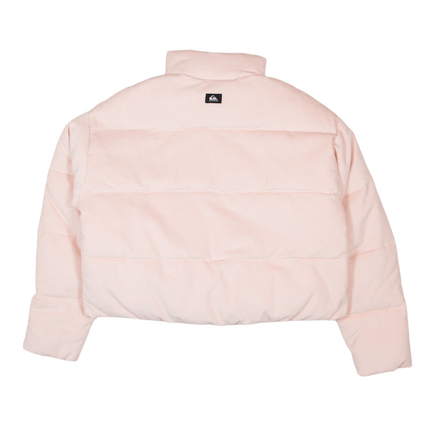 Quiksilver Women's Corduroy Cropped Jacket - Light Pink
