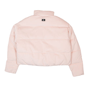 Quiksilver Women's Corduroy Cropped Jacket - Light Pink