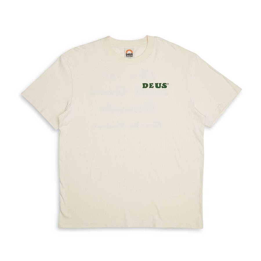 Deus Ex Machina Real Good T-Shirt - Dirty White