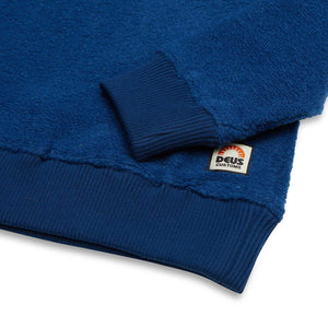 Deus Ex Machina Reo Textured Fleece - Blue