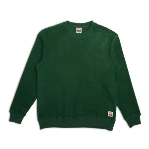 Deus Ex Machina Reo Textured Fleece - Forest Green