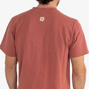 Rhythm - Grange Vintage Short Sleeve T-shirt - Vintage Clay