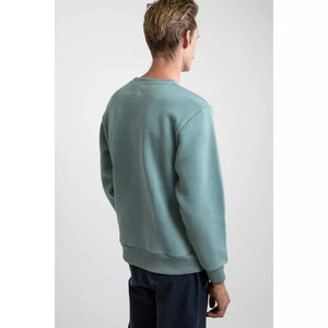 Rhythm Men's Classic Fleece Crew Neck Sweater - Heathered Grey