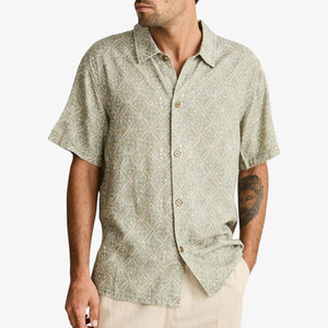 Rhythm Java Short sleeve Shirt - Olive