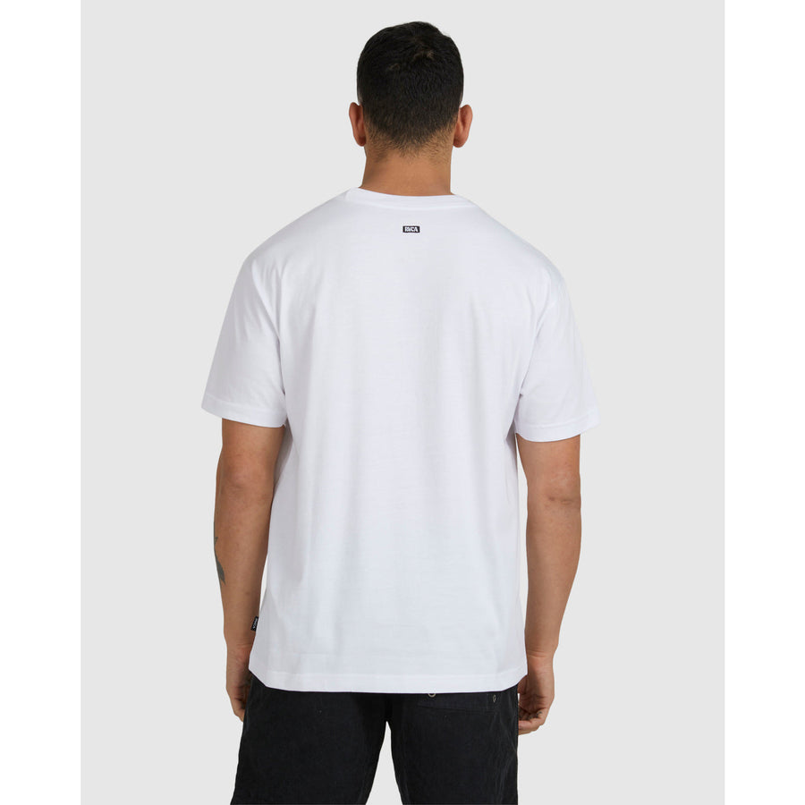 RVCA 'Manderoid' Organic Cotton T-shirt - White