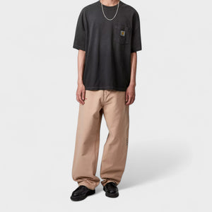 Carhartt Men's short sleeve Hudson Pocket t-shirt - Chalk Wash