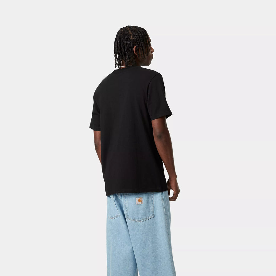 Carhartt Short sleeve Pocket T-Shirt - Black