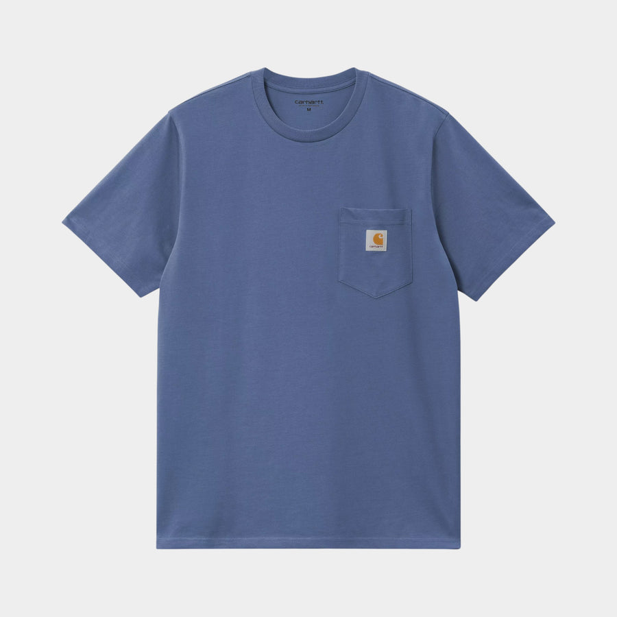 Carhartt Short Sleeve Pocket T-shirt - Blue Iris