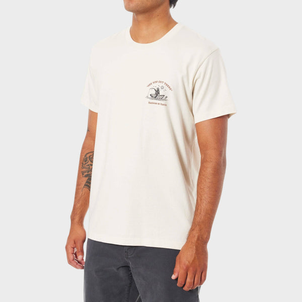 Katin Cast off Tee - Vintage White