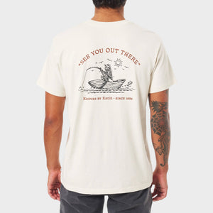 Katin Cast off Tee - Vintage White