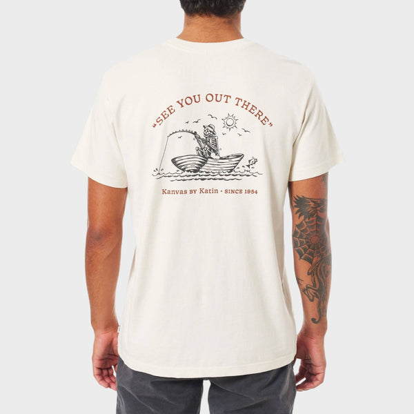 Katin Cast off Tee - Vintage White