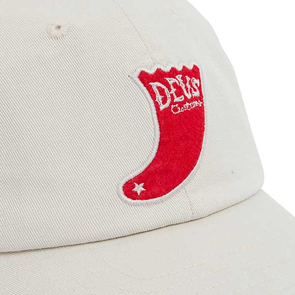 Deus Ex Machina Single Fin Dad Cap - White