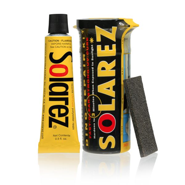 Solarez Polyester Mini Travel Ding Repair Kit