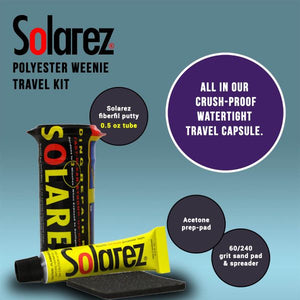 Solarez Polyester Mini Travel Ding Repair Kit
