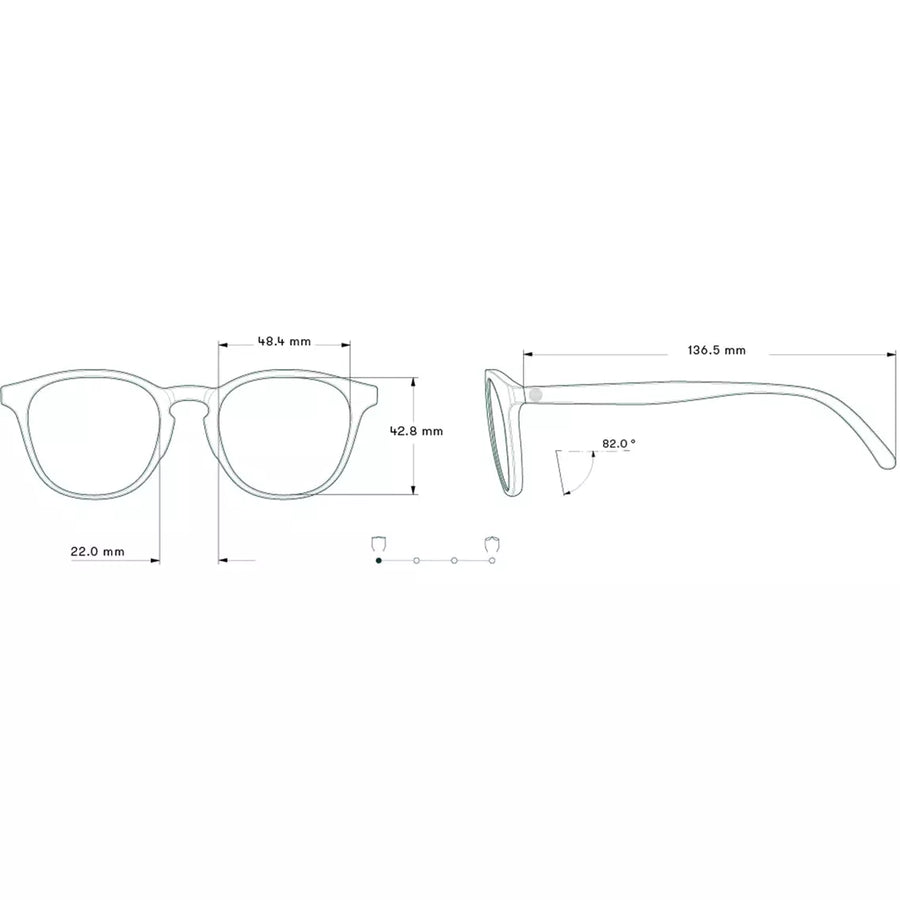 Sunski Yuba Polarized Glasses - Tortoise Amber