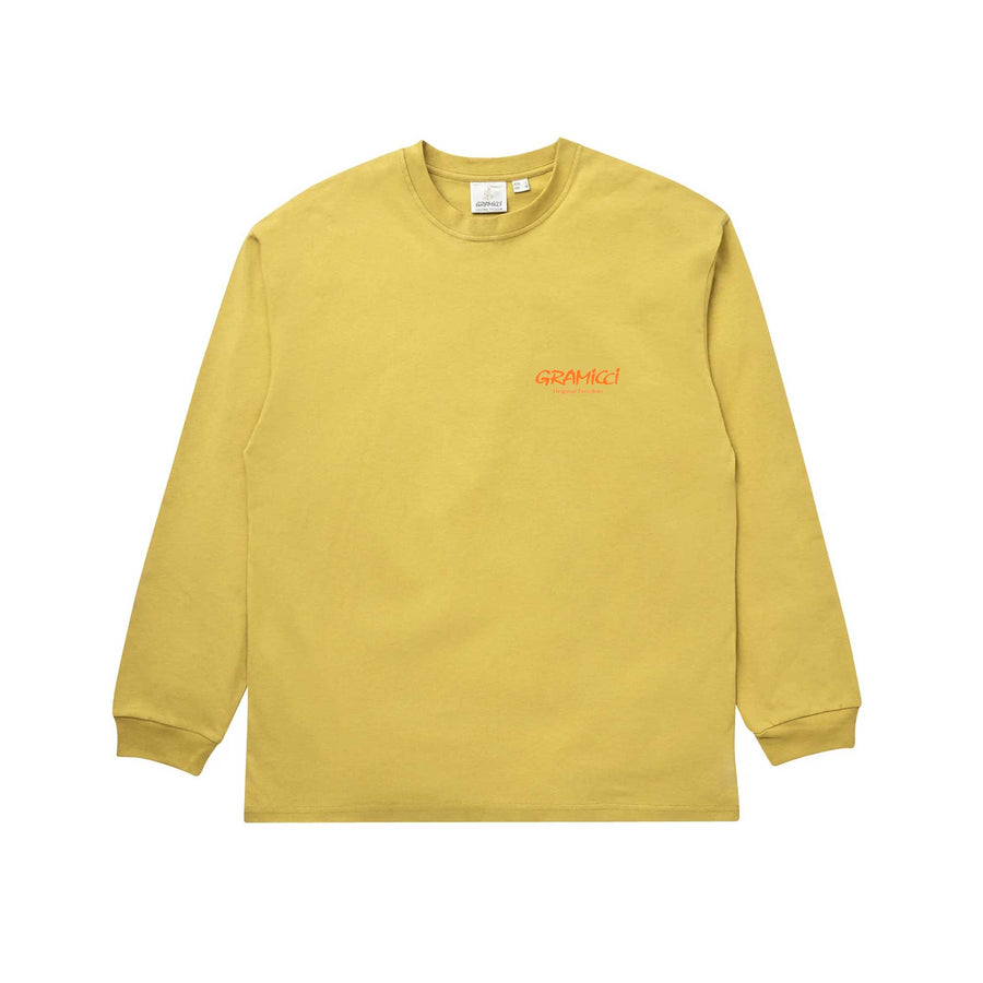 Gramicci Original Freedom Long Sleeve Tee - Deep Yellow