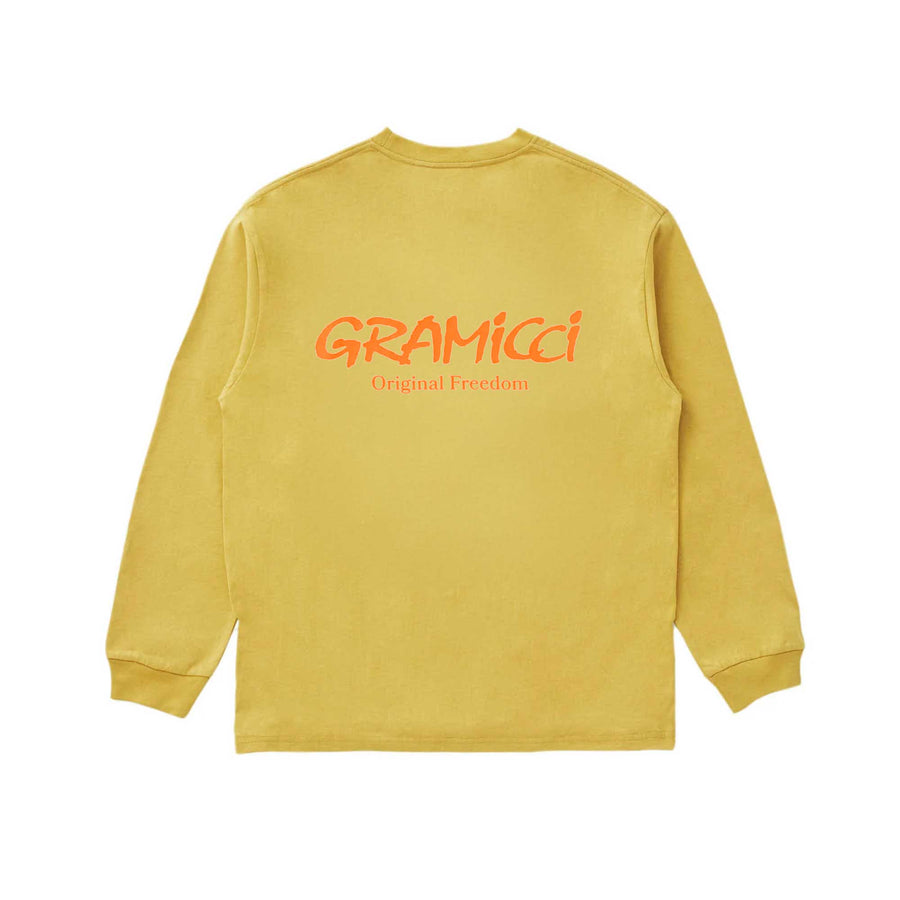 Gramicci Original Freedom Long Sleeve Tee - Deep Yellow