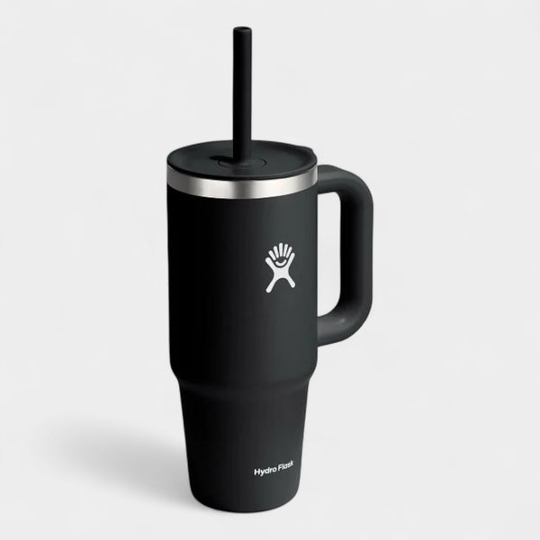 HYDRO FLASK 24 OZ ALL AROUND TRAVEL TUMBLER -BLACK