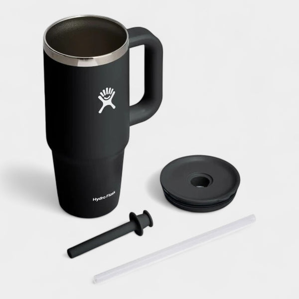 HYDRO FLASK 24 OZ ALL AROUND TRAVEL TUMBLER -BLACK