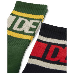 Deus Ex Machina Based Socks - Black/Green