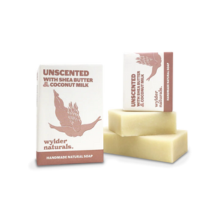 Wylder Naturals Soaps - Unscented with Coconut Milk & Shea Butter