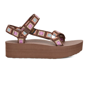 Teva Women's Flatform Universal Crochet Sandals - Unwind