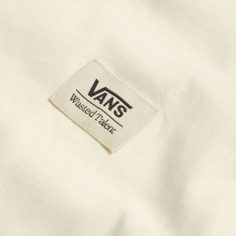 VANS X WASTED TALENT Check Mate T-Shirt - Antique White
