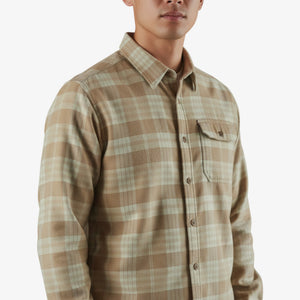Patagonia Men's Fjord Flannel Shirt - Builder Weathered Stone