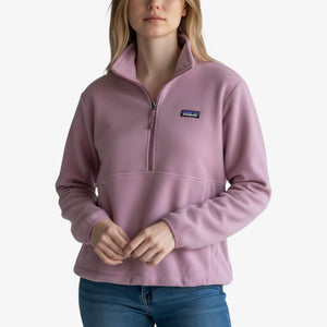 Patagonia Women's Micro D™ 1/2-Zip Fleece Pullover - Light Violet