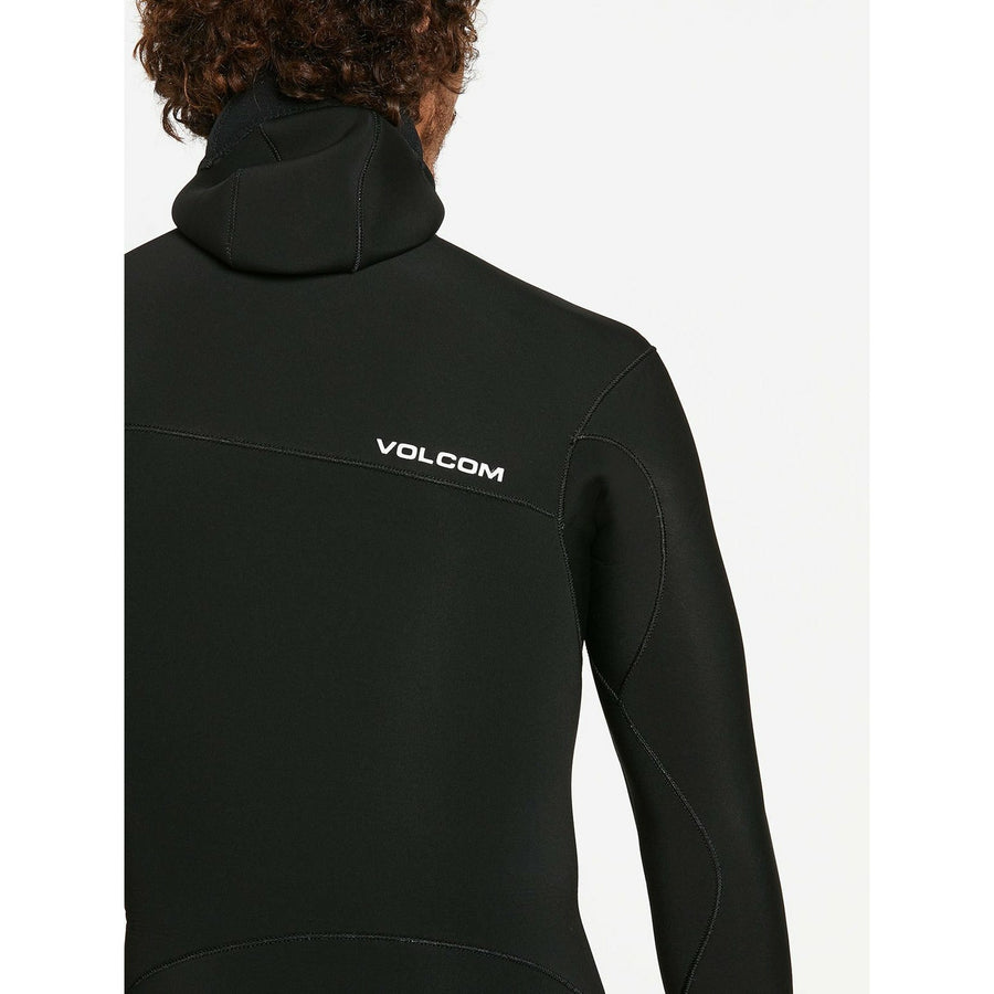 Volcom Modulator Hooded Chest Zip Wetsuit 5/4/3mm - Black