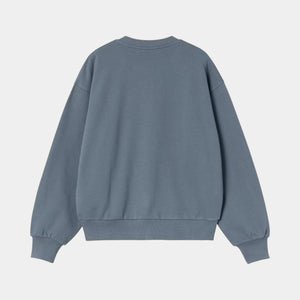 Carhartt women's Casey Sweatshirt - Angelite / Silver