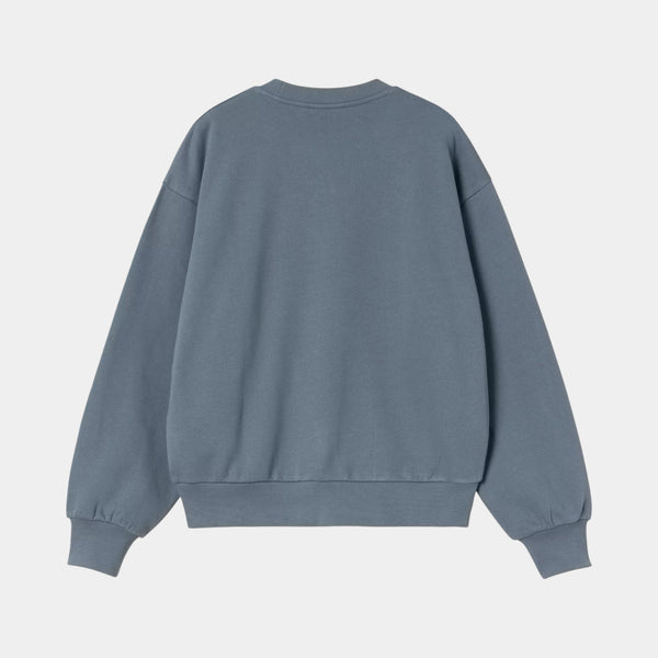 Carhartt women's Casey Sweatshirt - Angelite / Silver