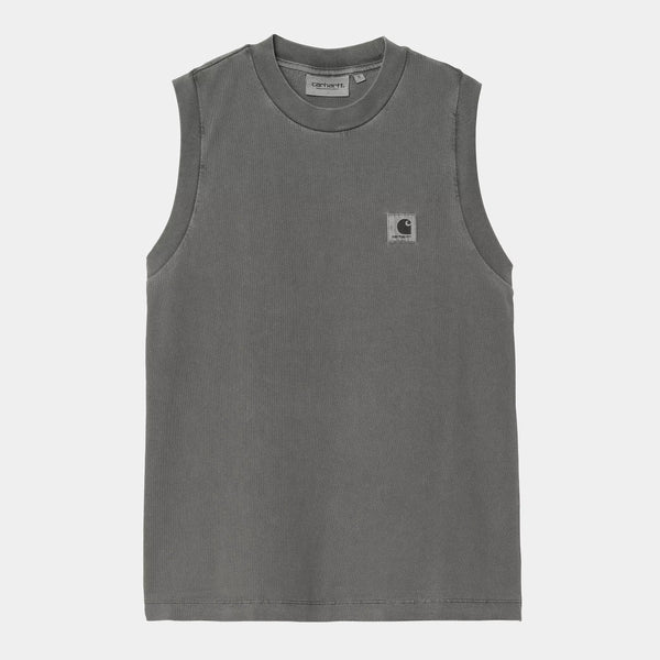 Carhartt W's Nelson A-Shirt Organic Cotton Single Jersey - Graphite