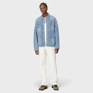 Carhartt W's OG Michigan Coat - Blue, light true washed