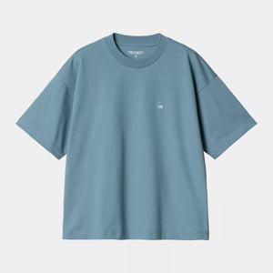 Carhartt Women's Chester T-Shirt Organic Cotton Single Jersey - Clay Blue