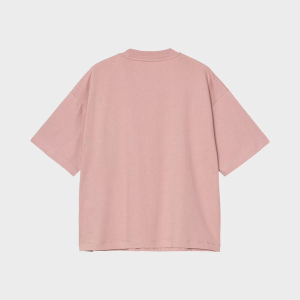 Carhartt W's Short Sleeve Chester T-shirt - Glassy Pink