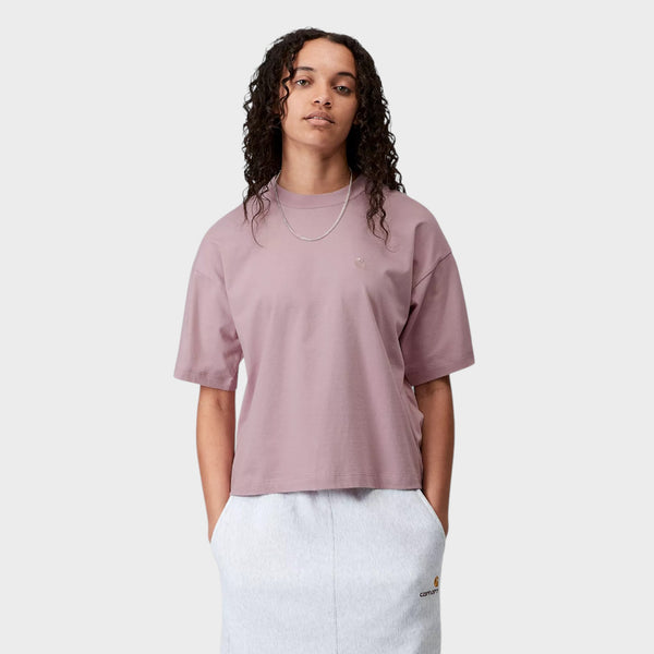 Carhartt Women's Chester T-Shirt Organic Cotton Single Jersey - Hortensia