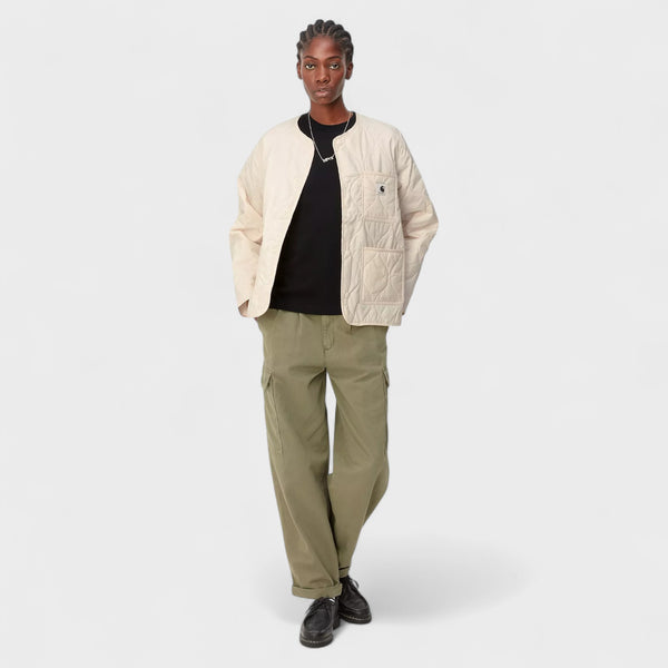 Carhartt W's Skyler Liner Recycled Polyester Ripstop - Natural