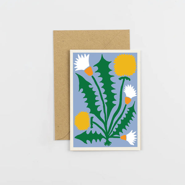 Wald Greeting Card - Dandelion