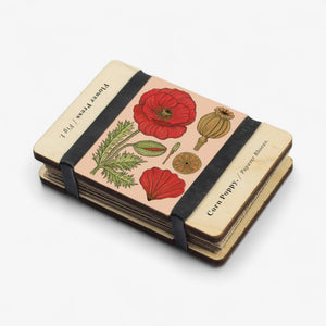 Studio Wald Pocket Flower Press - Vintage Corn Poppy