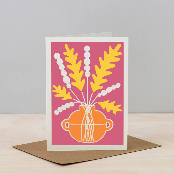 Wald Greeting Card - Leaf