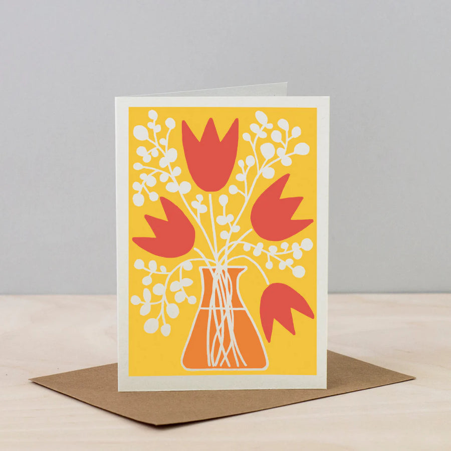 Wald Greeting Card - Tulip