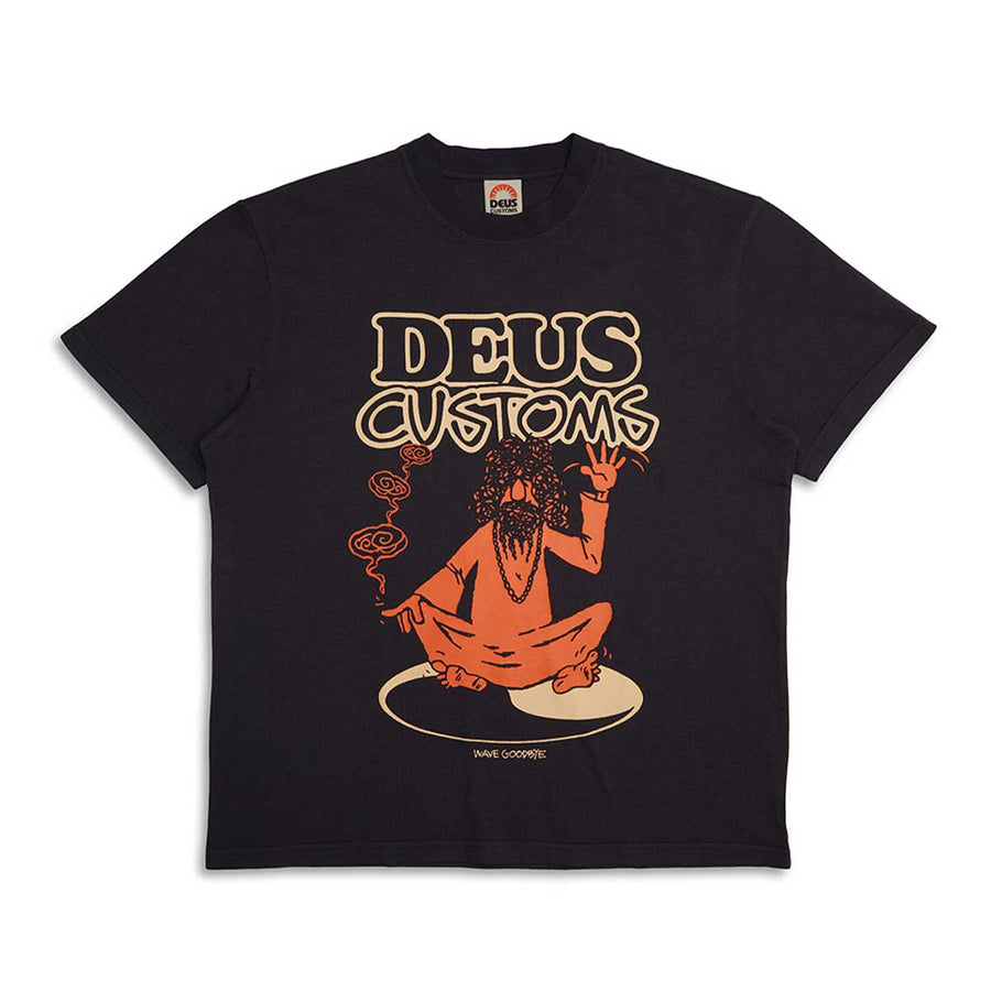 Deus Ex Machina Emphatic Wave T-Shirt - Anthracite